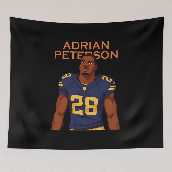 Item preview, Cartoon Adrian Peterson  designed and sold by Jaysonruner.