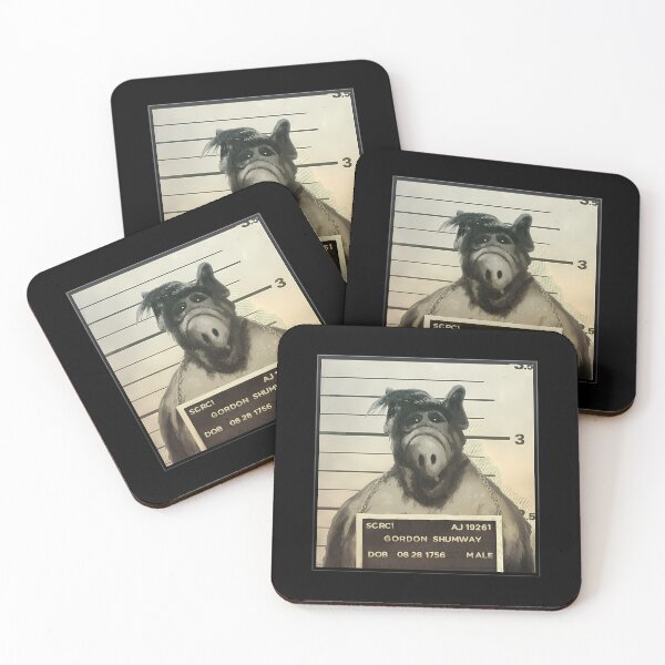 Item preview, Alf Mugshot Scrc Ạ 19261 Gordon Shumway Dob Male  designed and sold by Sudrajat-Shop.