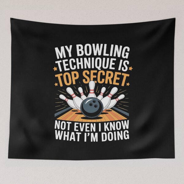 Item preview, Bowling Technique Ball Bowler Bowling designed and sold by KristieRamsey.