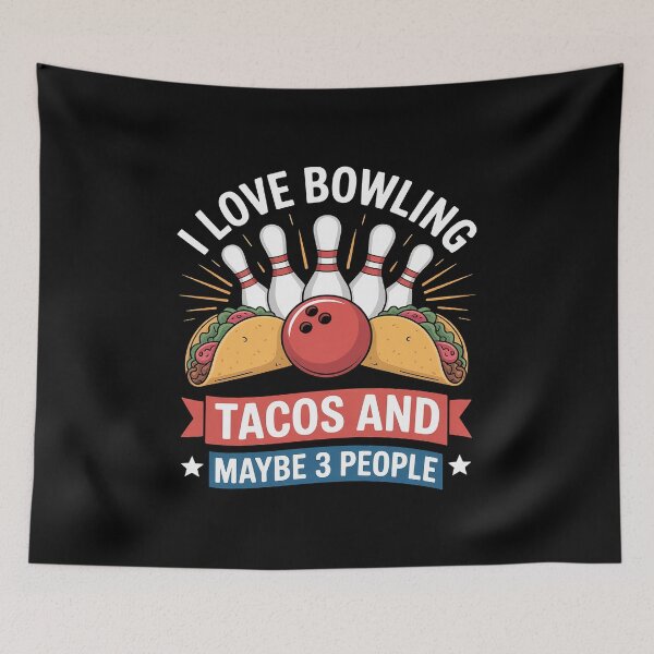 Item preview, Bowling Taco Lover Quote Tacos Bowler Gift designed and sold by KristieRamsey.