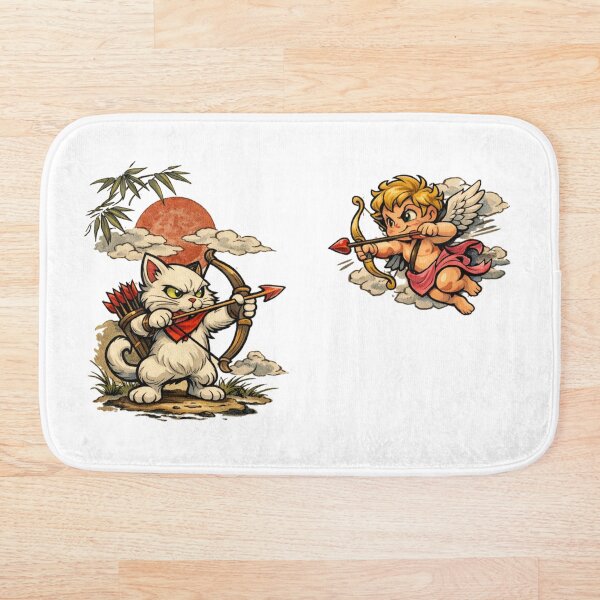 Item preview, Cat VS Cupid designed and sold by Crazycatgraphic.