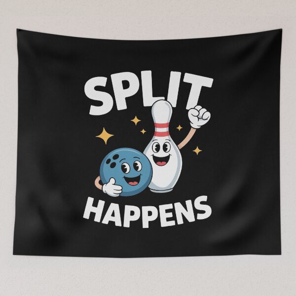 Item preview, Bowling Split Happens designed and sold by KristieRamsey.