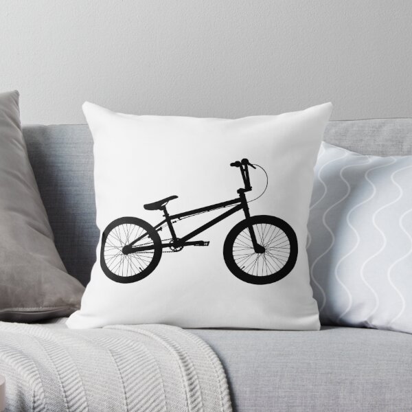 Cool Retro Bicycle Cushion Cover Cycling Road Bike Design Throw Pillow 45x45cm 
