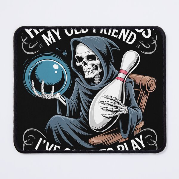 Item preview, Bowling Hello Darkness My Old Friend Play With You designed and sold by KristieRamsey.