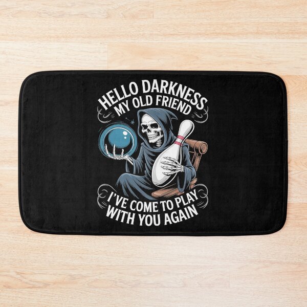 Item preview, Bowling Hello Darkness My Old Friend Play With You designed and sold by KristieRamsey.