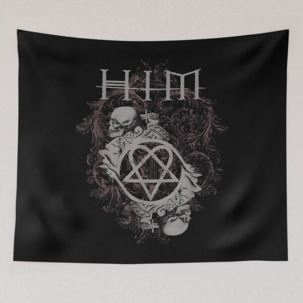 Item preview, Ville Valo Him Dual Skull designed and sold by Sudrajat-Shop.