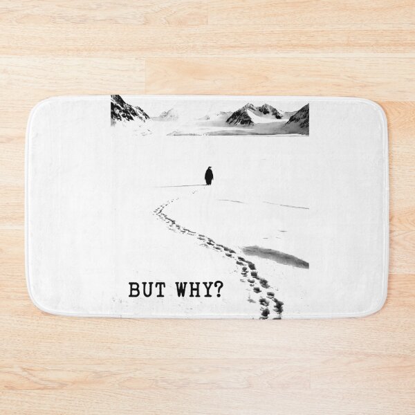 Item preview, nihilist penguin but why designed and sold by delllsdesigns.