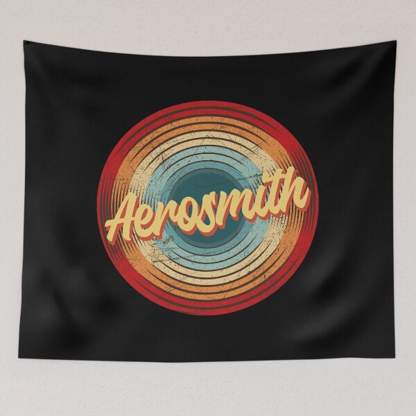 Item preview, Aerosmith Pluribus Vintage Psychedelic Circle Logo designed and sold by Gilliaomlinson.
