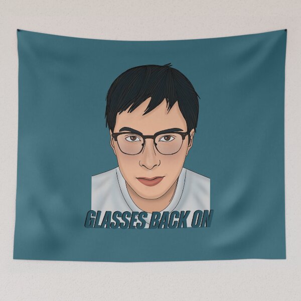 Item preview, Shane Hollander glasses back on Cartoon designed and sold by baranskini.