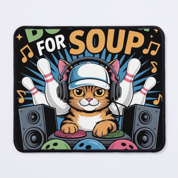 Item preview, Bowling For Soup Music Cat Style DJ Cat Wearing Headphone designed and sold by KristieRamsey.