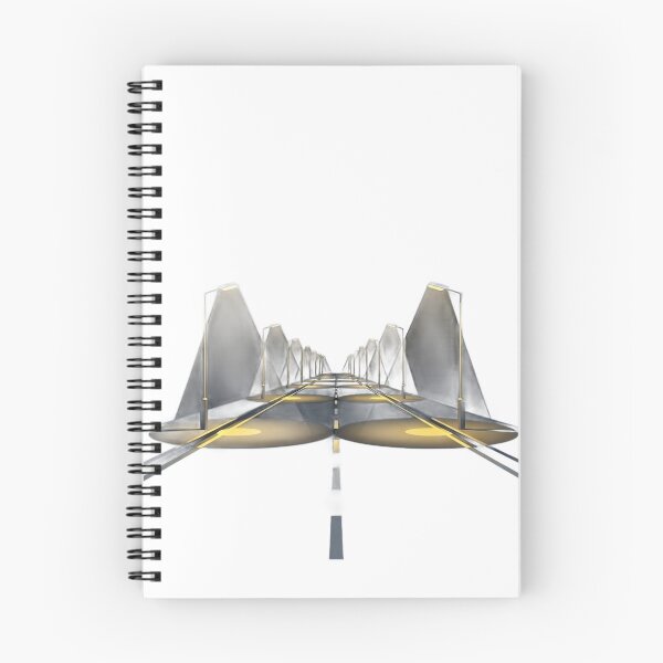 Item preview, Empty road stretching into the distance, lined with tall, futuristic lamp posts designed and sold by VerizalShop.