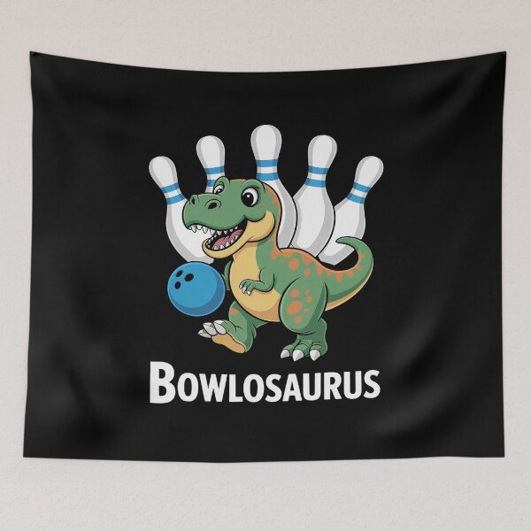 Item preview, Bowling Dinosaur T-Rex Bowlosaurus Player Party Kids designed and sold by KristieRamsey.
