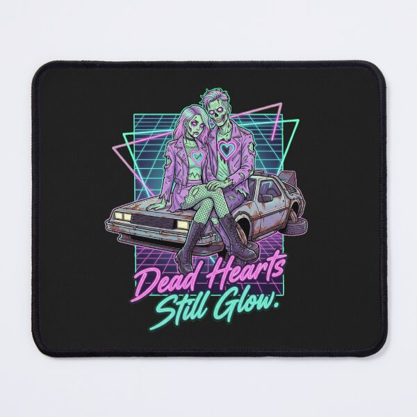 Item preview, Vaporwave Afterlife Zombie Couple Retro Neon Cyberpunk designed and sold by Thaivi Design.