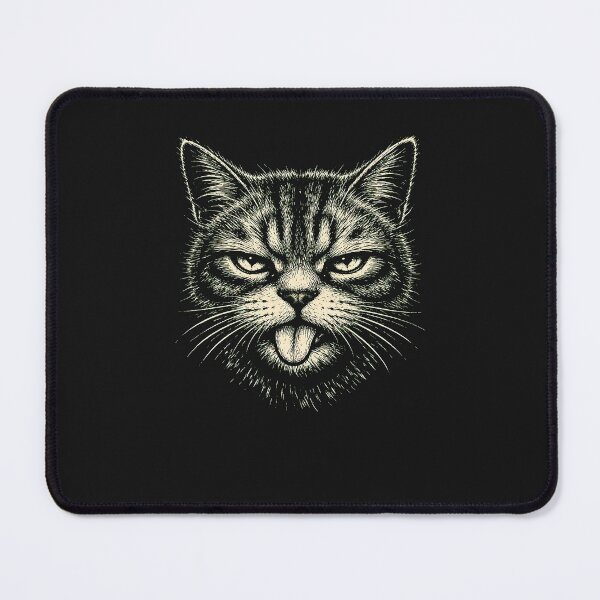 Item preview, Cat Sticking Tongue Out In Playful attitude Animal Meme designed and sold by erozzz.