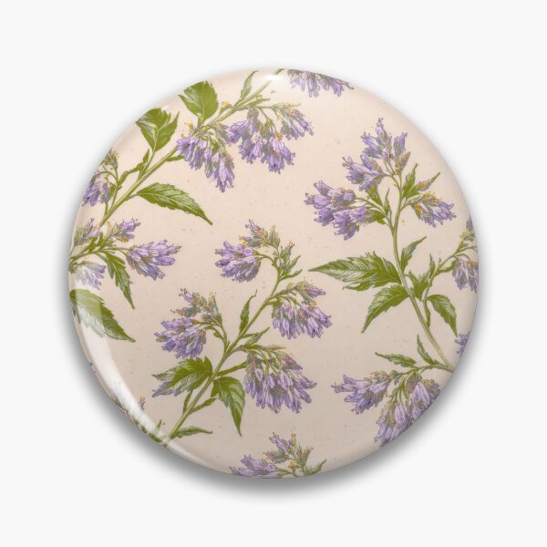 Item preview, Flat lay vintage botanical pattern designed and sold by scicilysimonee.