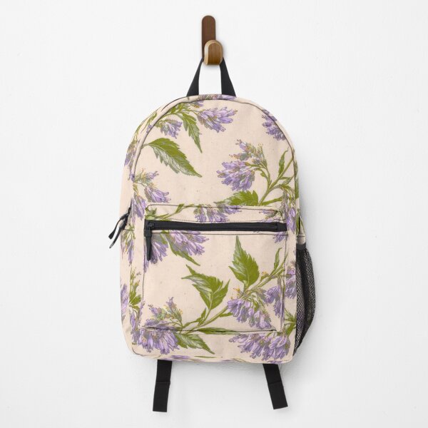 Item preview, Flat lay vintage botanical pattern designed and sold by scicilysimonee.
