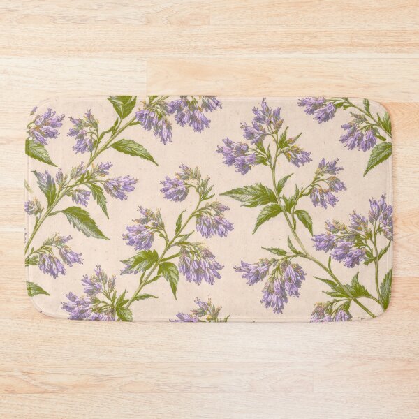 Item preview, Flat lay vintage botanical pattern designed and sold by scicilysimonee.