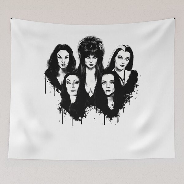 Item preview, Goth Queens Elvira Vampira Lily Morticia designed and sold by AadorsArtisty.