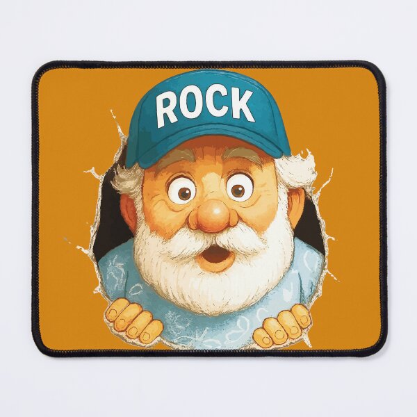 Item preview, Funny Cartoon Gnome with Beard – Cute Whimsical Fantasy Illustration designed and sold by ChubbiesCloud Collections.