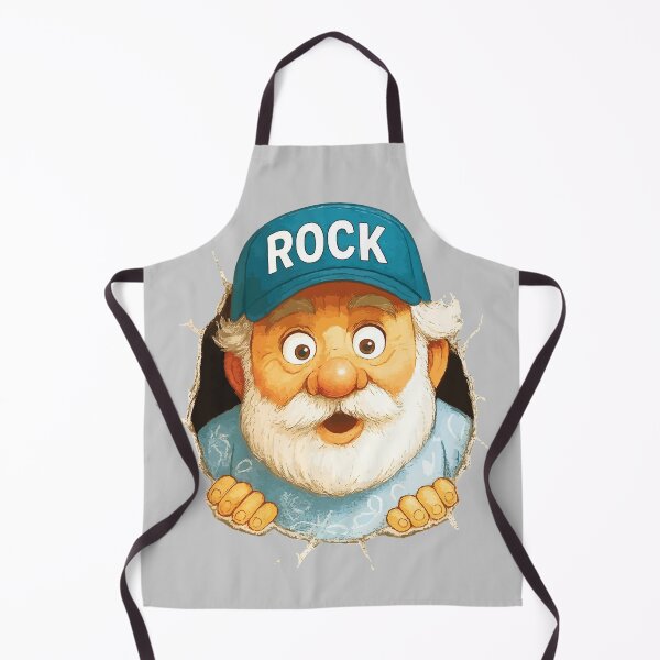 Item preview, Funny Cartoon Gnome with Beard – Cute Whimsical Fantasy Illustration designed and sold by ChubbiesCloud Collections.