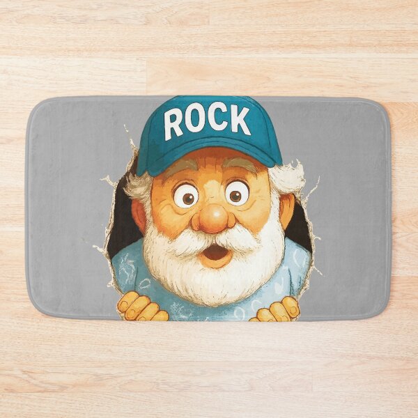 Item preview, Funny Cartoon Gnome with Beard – Cute Whimsical Fantasy Illustration designed and sold by ChubbiesCloud Collections.