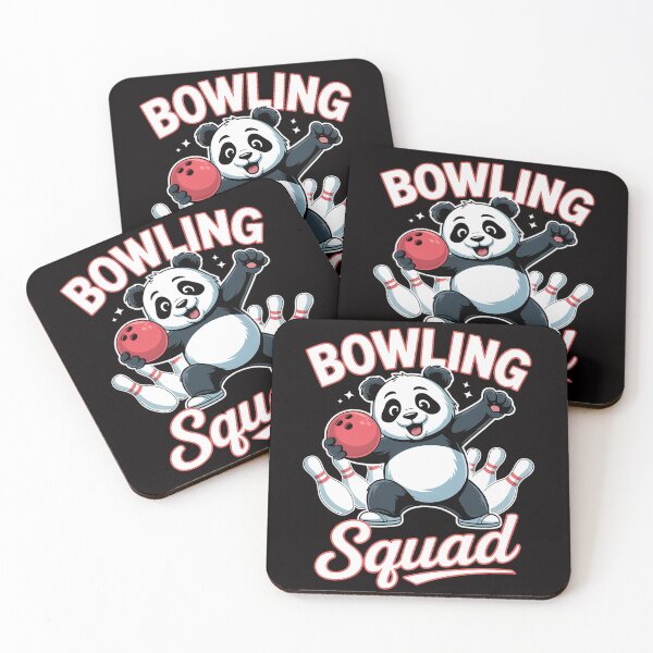 Item preview, bowling Birthday dabbing Panda Bowling ball Panda Bowling designed and sold by HesterFoley.