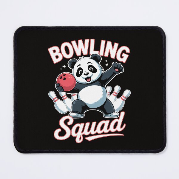 Item preview, bowling Birthday dabbing Panda Bowling ball Panda Bowling designed and sold by HesterFoley.