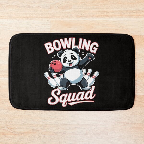 Item preview, bowling Birthday dabbing Panda Bowling ball Panda Bowling designed and sold by HesterFoley.
