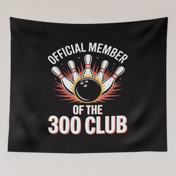 Item preview, Bowling 300 300 Club Member Bowler Gift designed and sold by HesterFoley.