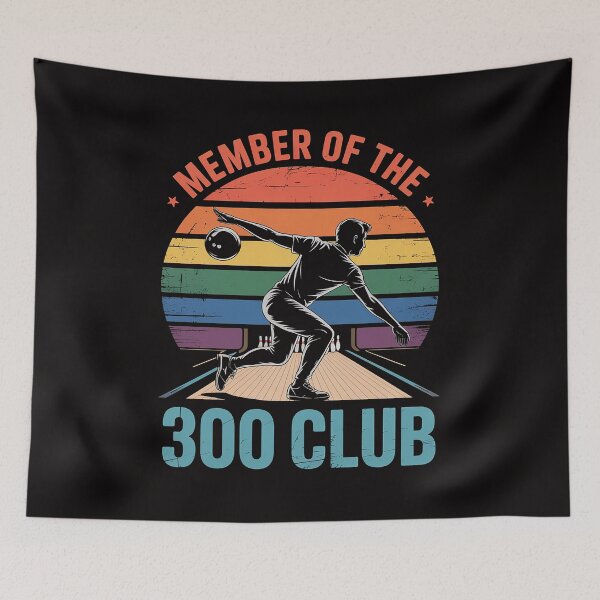 Item preview, Bowler Silhouette for Member of the 300 Club Bowling designed and sold by PattonJillian.