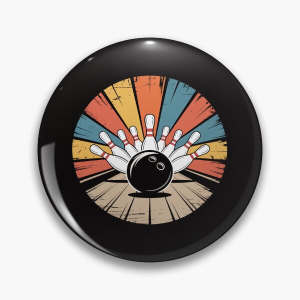 Item preview, Bowler Gifts Sunset Bowling Ball Silhouette Bowling designed and sold by PattonJillian.