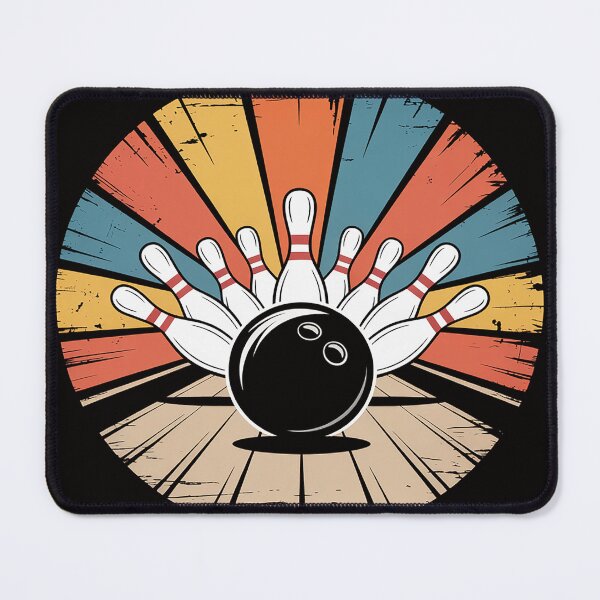 Item preview, Bowler Gifts Sunset Bowling Ball Silhouette Bowling designed and sold by PattonJillian.