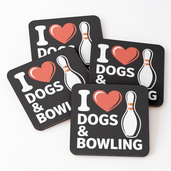Item preview, Bowler Gifts For Men I Love Dogs & Bowling Bowling designed and sold by PattonJillian.