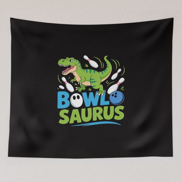 Item preview, Bowler Cute Dinosaur Bowling designed and sold by PattonJillian.
