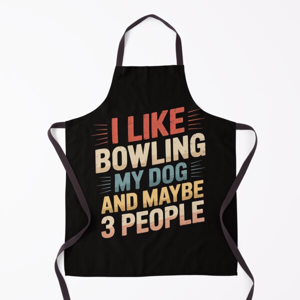 Item preview, Bowler Bowling Team Dog Lovers Quote9+9 designed and sold by PattonJillian.