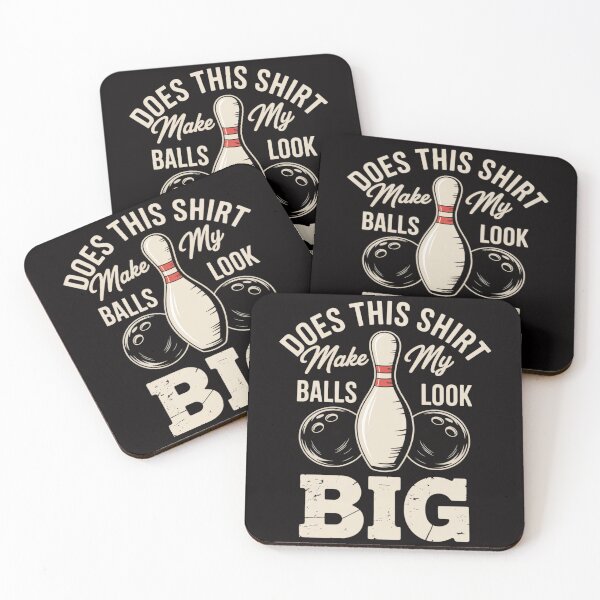 Item preview, Bowler Balls Look Big Bowling Player Bowler designed and sold by HesterFoley.
