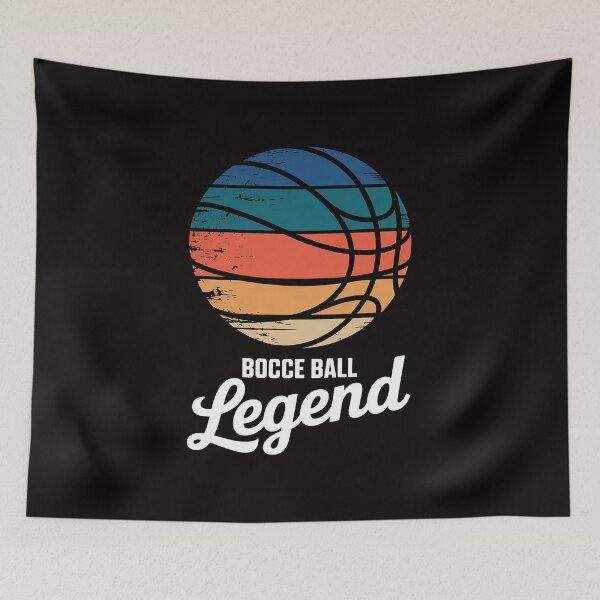 Item preview, Bocce Ball Legend - Lawn Bowling Game Boule Ball Fan designed and sold by HesterFoley.