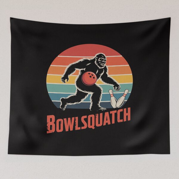 Item preview, Bigfoot Bowling Gift Sasquatch Gifts Bowler Ball Pin Strike designed and sold by HesterFoley.
