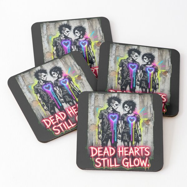 Item preview, Cyberpunk Gothic Graffiti Eternal Love Urban Mural Design designed and sold by Thaivi Design.