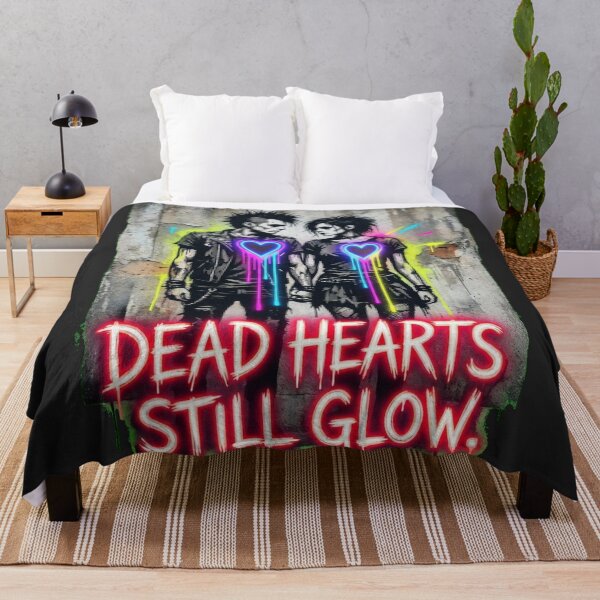 Item preview, Cyberpunk Gothic Graffiti Eternal Love Urban Mural Design designed and sold by Thaivi Design.