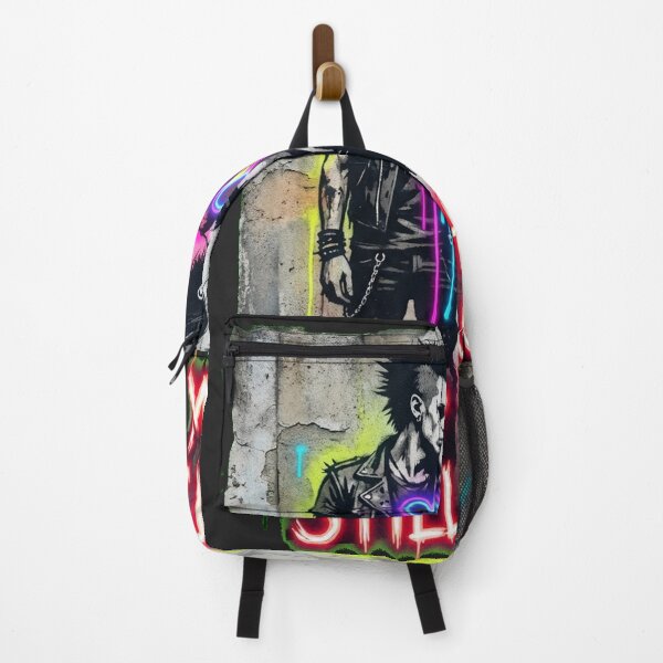 Item preview, Cyberpunk Gothic Graffiti Eternal Love Urban Mural Design designed and sold by Thaivi Design.