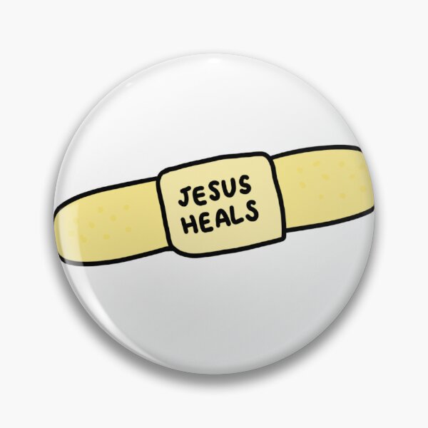 Item preview, Jesus Heals Bandaid designed and sold by sportygal06.