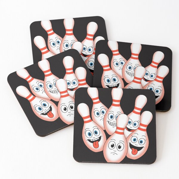 Item preview, Beat Up Bowling Pins Cute Duckpins Playing Gift designed and sold by PattonJillian.