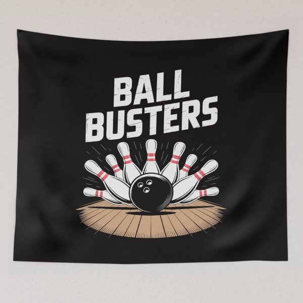 Item preview, Ball Busters Bowling, Couples Matching Bowling designed and sold by PattonJillian.