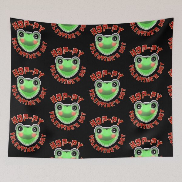 Item preview, Luminous Heart Frog: Radiant Bioluminescent Kawaii Toad Art designed and sold by HopeAndHustle.
