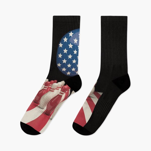 Item preview, American Flag Bowling  Bowler Gifts For Bowling Team designed and sold by PattonJillian.
