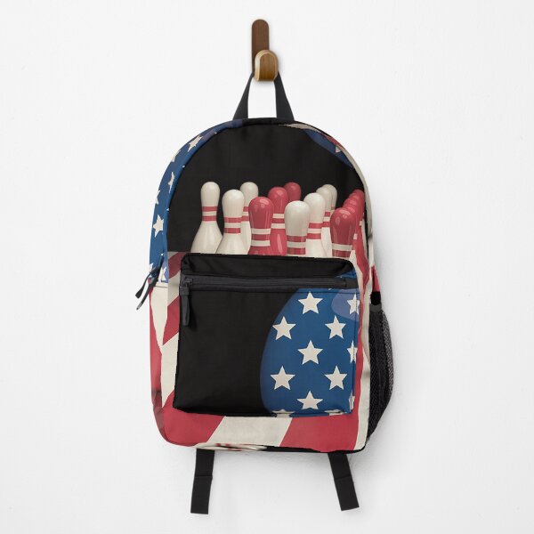 Item preview, American Flag Bowling Bowler Gifts For Bowling Team designed and sold by PattonJillian.