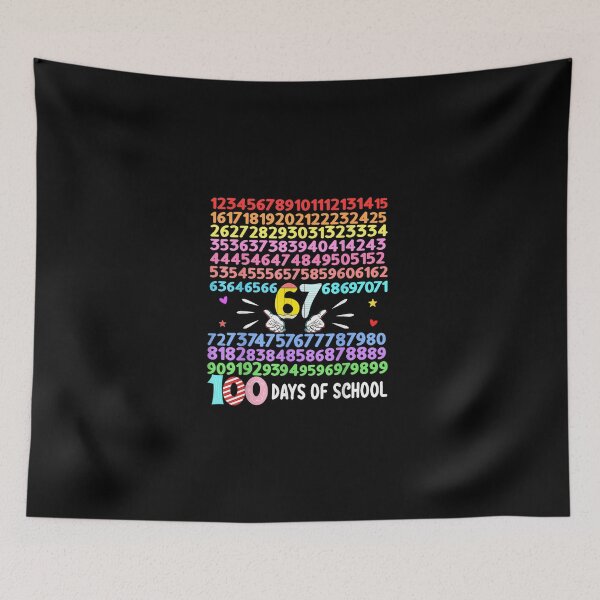 Item preview, 100th Day of School Teacher Kids 100 Days Math Numbers  designed and sold by MatherFisher.