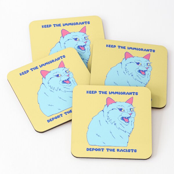Item preview, keep the immigrants deport the racists  designed and sold by crestfallenmermaid.