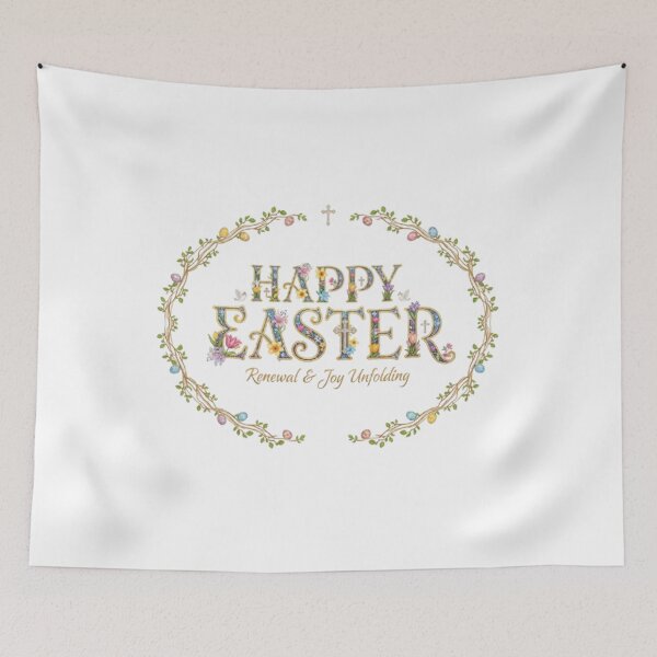 Item preview, HAPPY EASTER designed and sold by likbatonboot.
